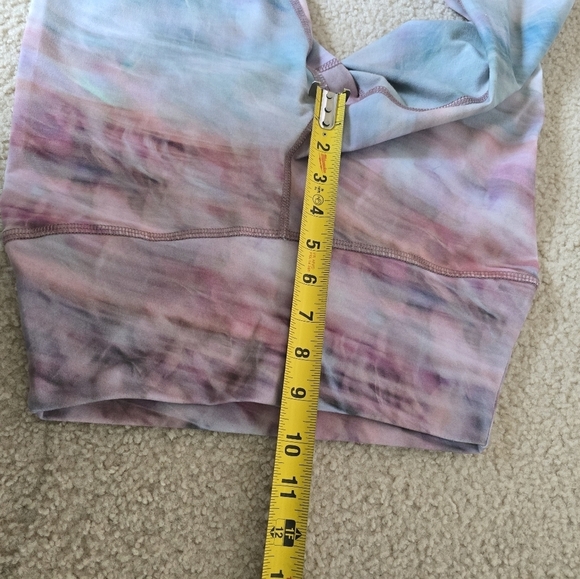 142. Evolution & Creation High Waist Multi-Color Pastels Cropped Leggings Medium - Picture 5 of 11